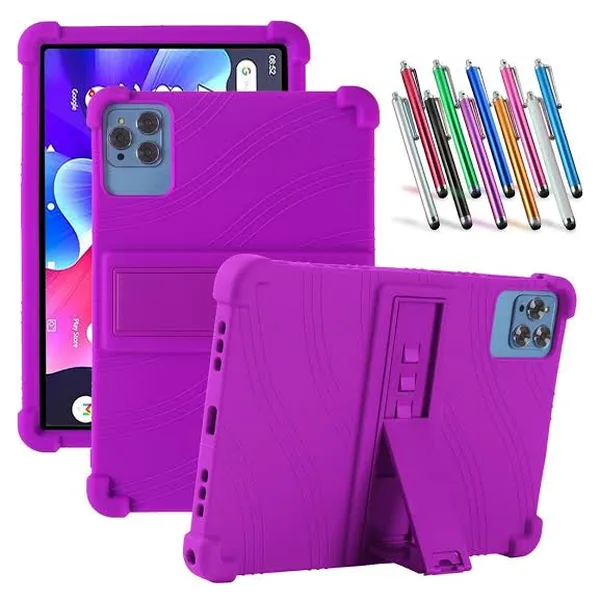 Coque tablette violette avec béquille, coques, Waxul Dakar